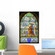 Pont-de-beauvoisin Stained Glass 2 Wall Decal