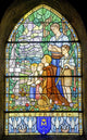 Pont-de-beauvoisin Stained Glass 2 Wall Decal