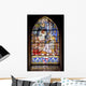 Pont-de-beauvoisin Stained Glass 1 Wall Decal