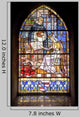 Pont-de-beauvoisin Stained Glass 1 Wall Decal