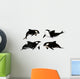 Killer Whale Pack Wall Decal