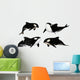 Killer Whale Pack Wall Decal