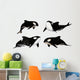 Killer Whale Pack Wall Decal