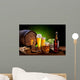 Beer Barrel with Beer Wall Decal
