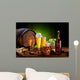Beer Barrel with Beer Wall Decal