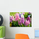 Hyacinth Flowers Close-up Garden Wall Decal