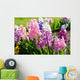 Hyacinth Flowers Close-up Garden Wall Decal