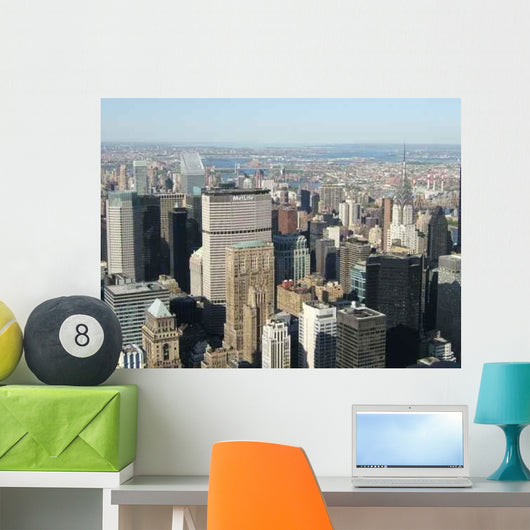 Random Skyscraper Buildings New Wall Decal