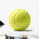 Yellow Tennis Ball White Wall Decal