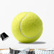 Yellow Tennis Ball White Wall Decal