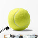 Yellow Tennis Ball White Wall Decal