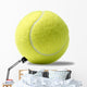 Yellow Tennis Ball White Wall Decal