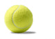Yellow Tennis Ball White Wall Decal
