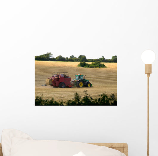 Hay Baling Wall Decal