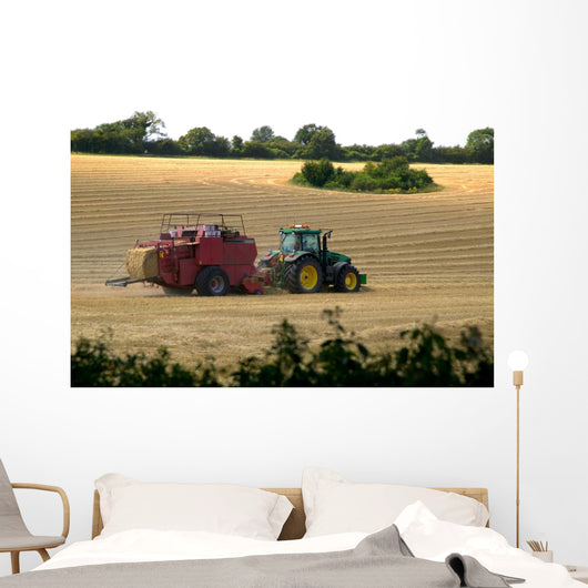 Hay Baling Wall Decal