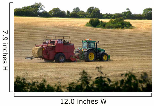 Hay Baling Wall Decal
