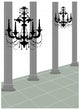 Chandelier Wall Decal