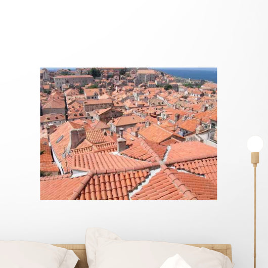 Toits Dubrovnik Wall Decal