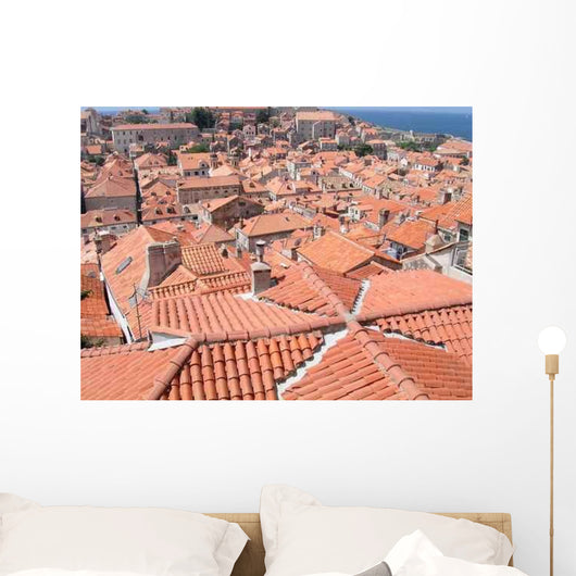 Toits Dubrovnik Wall Decal