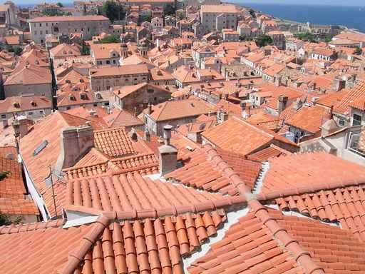 Toits Dubrovnik Wall Decal