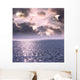Beautiful White Egret Flying Wall Decal