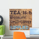 Old Tea Sign Wall Decal