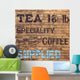 Old Tea Sign Wall Decal