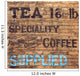 Old Tea Sign Wall Decal