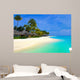 Beach Bungalows Tropical Island Wall Decal