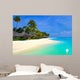 Beach Bungalows Tropical Island Wall Decal
