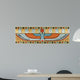 Ancient Egyptian Ornament Sarcophagus Wall Decal
