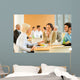Cafeteria Lunch Young Business Wall Decal