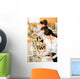 Cafeteria Lunch Two Office Wall Decal