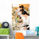 Cafeteria Lunch Two Office Wall Decal