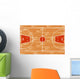 Wooden Parquet Floor Basketball Wall Decal