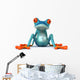 Blue Frog Wall Decal