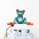 Blue Frog Wall Decal
