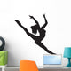 Ballerina Silhouette - Grand Jete Wall Decal