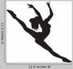 Ballerina Silhouette - Grand Jete Wall Decal