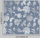 Traditional Floral Pattern Textile Wall Decal