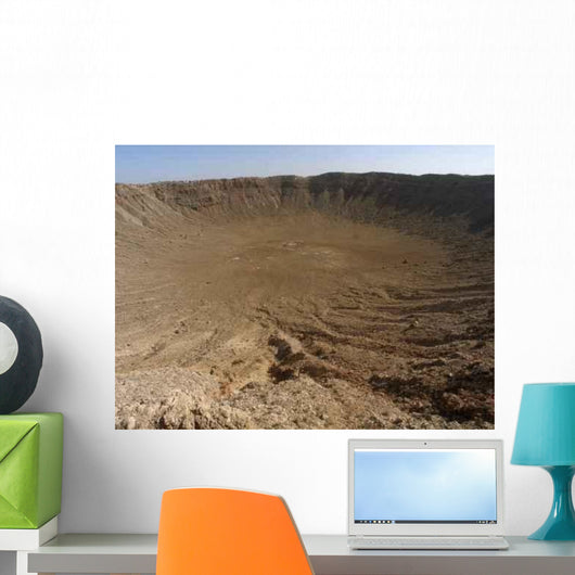 Impact Site Meteor Crater Wall Decal