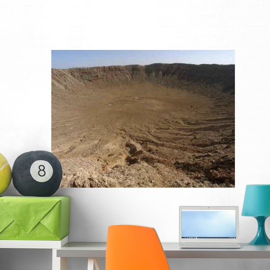 Impact Site Meteor Crater Wall Decal