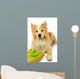 Dog Reading for Bath Wall Decal