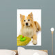 Dog Reading for Bath Wall Decal