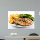 Grilled Steaks Baked Potatoes Wall Decal