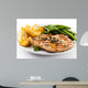 Grilled Steaks Baked Potatoes Wall Decal