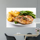 Grilled Steaks Baked Potatoes Wall Decal