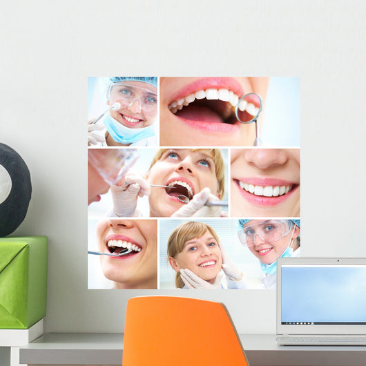 Healthy Teeth and Dental Wall Decal