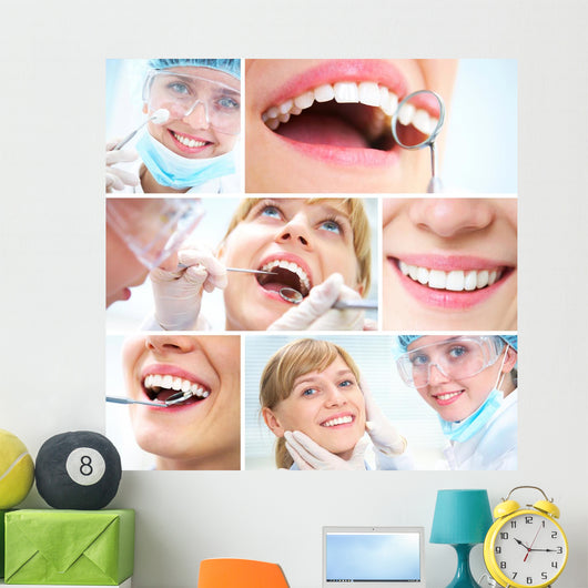 Healthy Teeth and Dental Wall Decal
