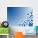 Floral Corner Wall Decal